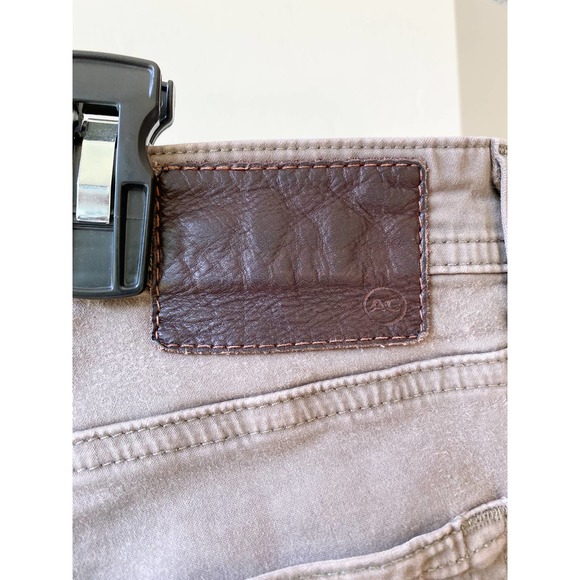 AG ADRIANO GOLDSCHMIED Men's Khaki The Graduate Tailored Leg Jeans sz 38 X 34 - Picture 7 of 11